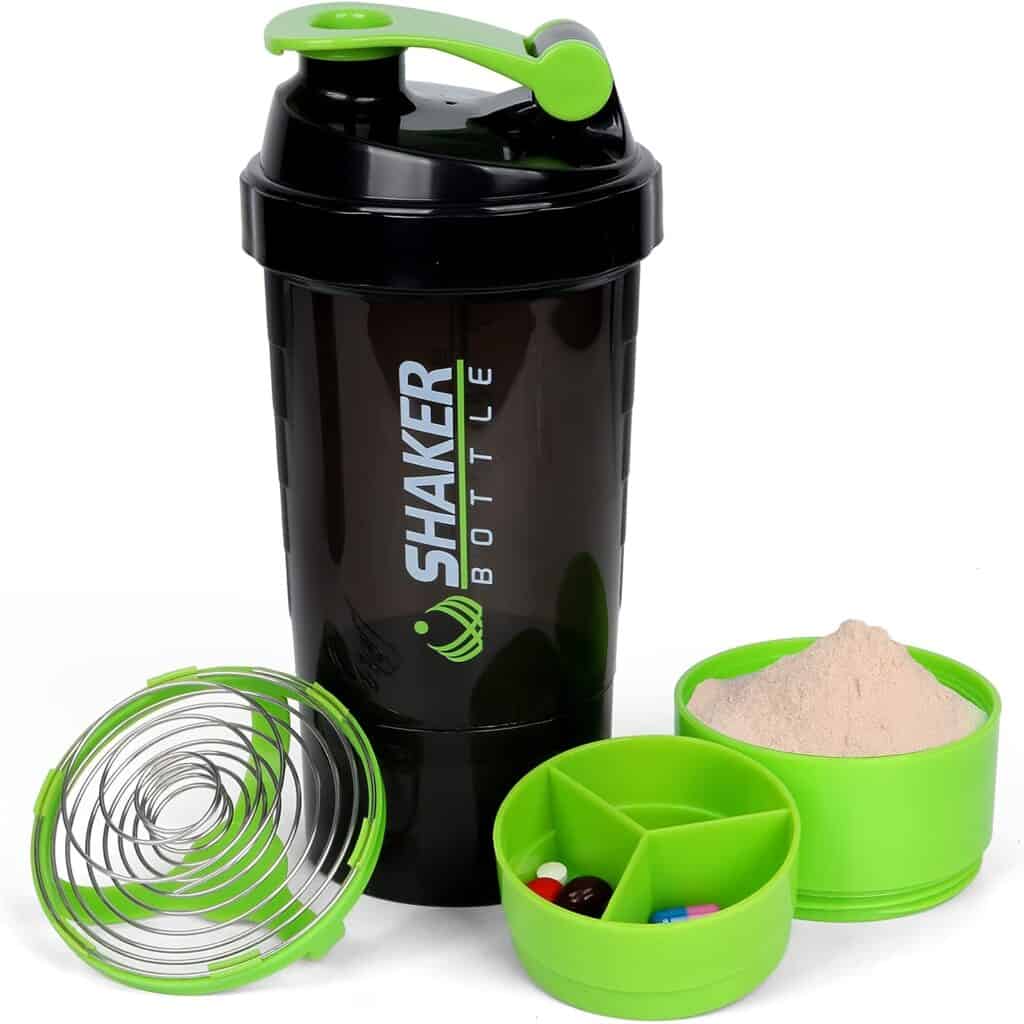 Leak Proof Protein Shaker Bottle 473ml Fitness