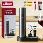 Electric Wine Opener Set Automatic Corkscrew Accessory