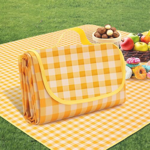 Outdoor Picnic Placemats, Camping Mats, Picnic Blankets, Beach Mats, Extra-Large Camping Blankets, Portable Travel Blankets, Outdoor/Indoor Family Game Mats for Women and Men, for Beach, BBQ, Park, Grass, 150.01cm x 100.0cm, 200.0cm x 150.01cm