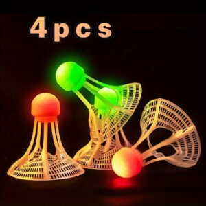 LED Luminous Badminton Shuttlecocks for Outdoor Play