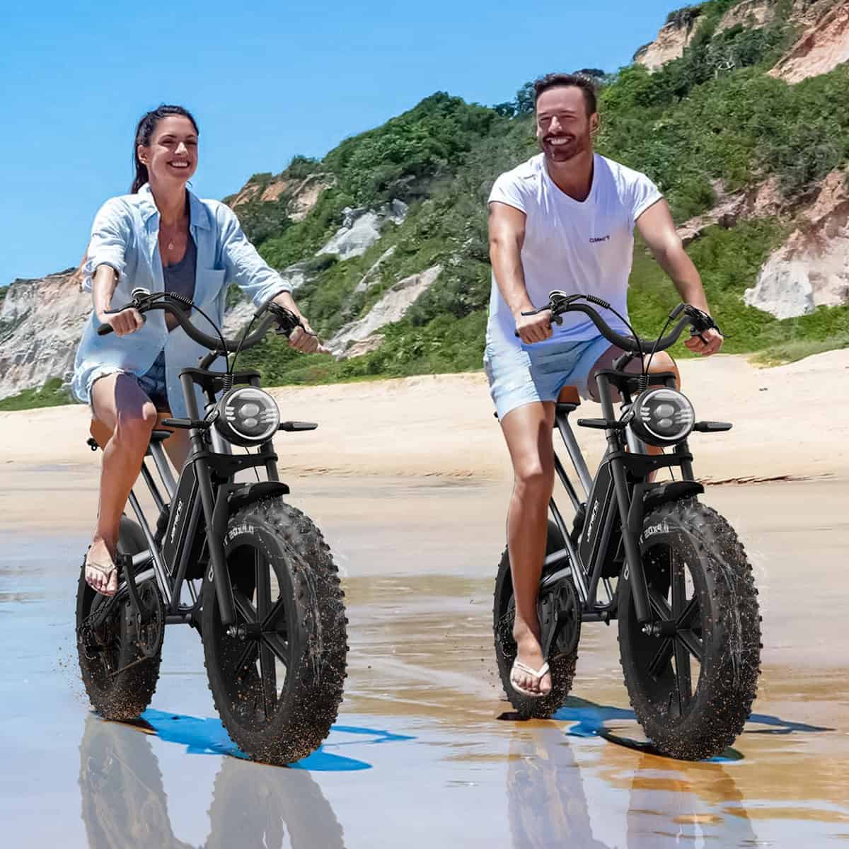 JANSNO X50 Electric Bike 250W Foldable Fat Tire E-Bike