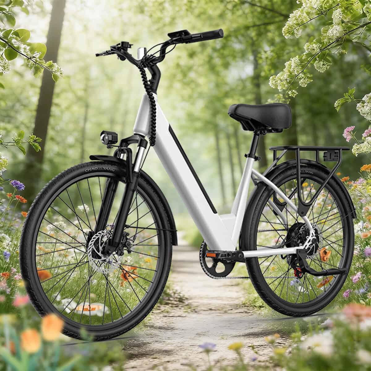 250W City Commuter Electric Bike with 36V 13Ah Battery