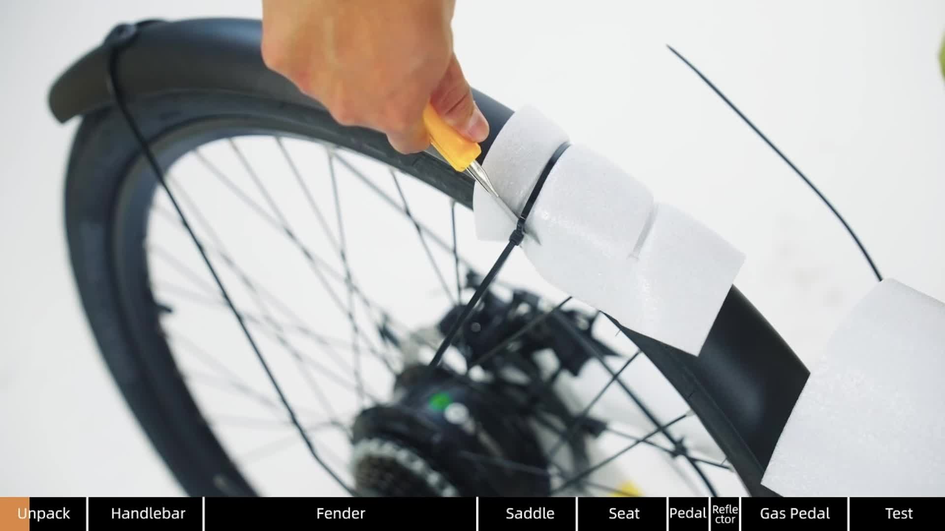 250W City Commuter Electric Bike with 36V 13Ah Battery
