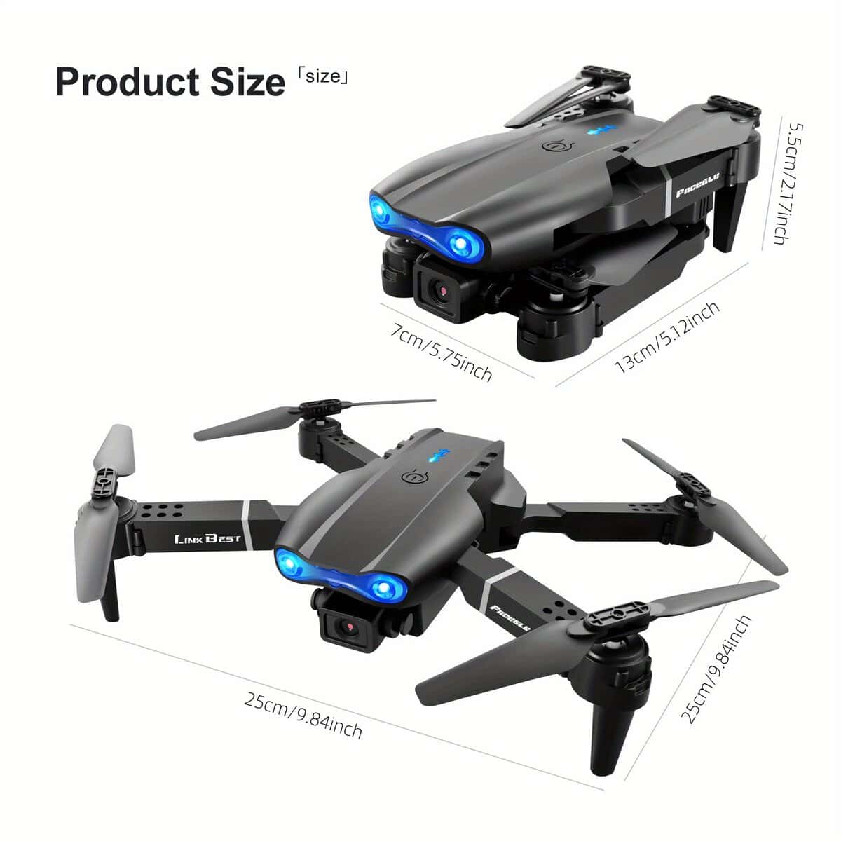 E99 Dual Camera Mini Drone for Beginners