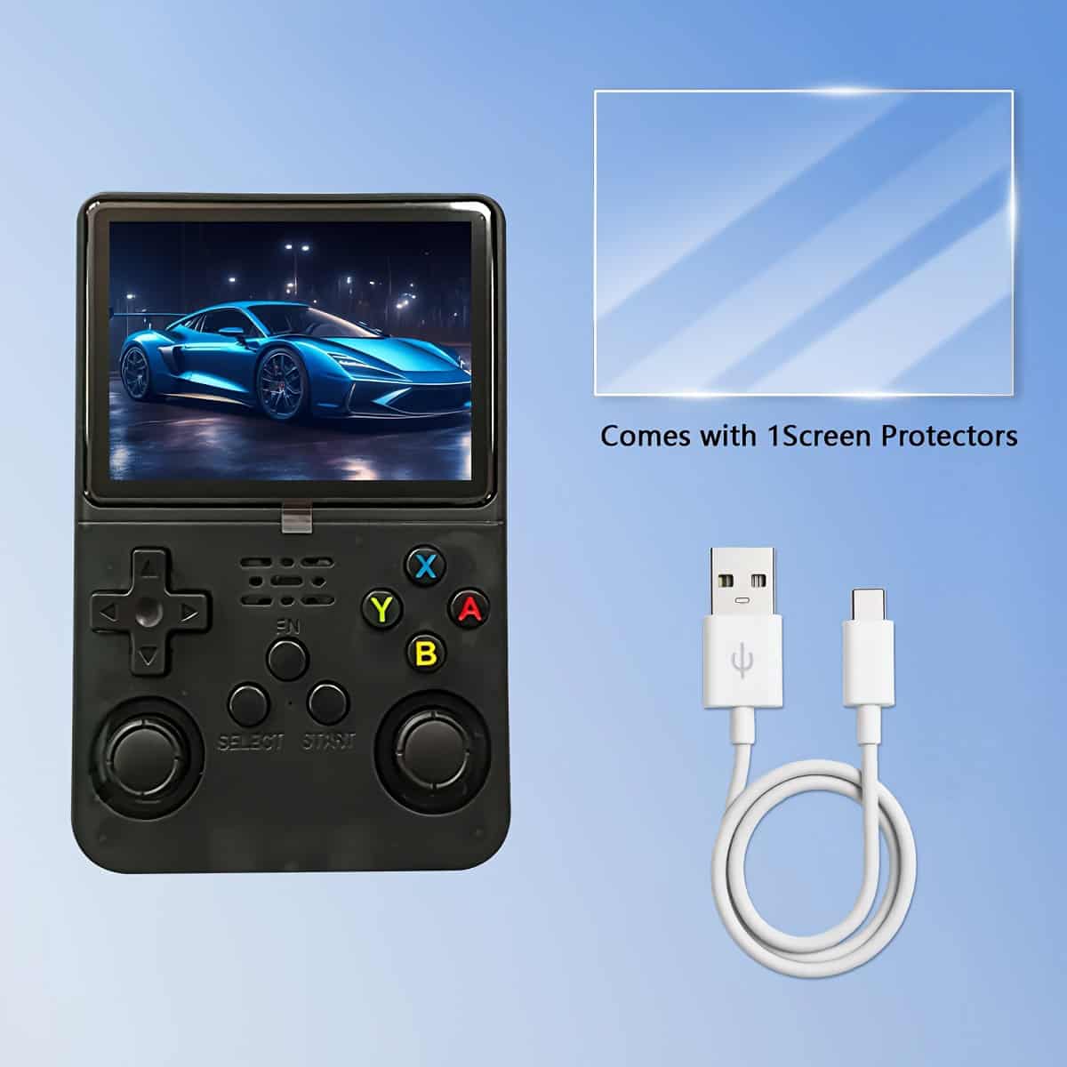 Retro Handheld Game Console 3.5" Screen 64GB Storage