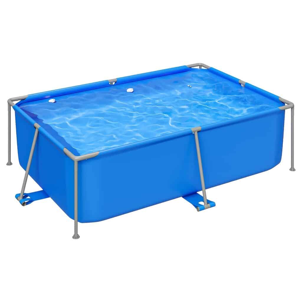2.2m x 1.5m Above Ground Frame Pool with Metal Support