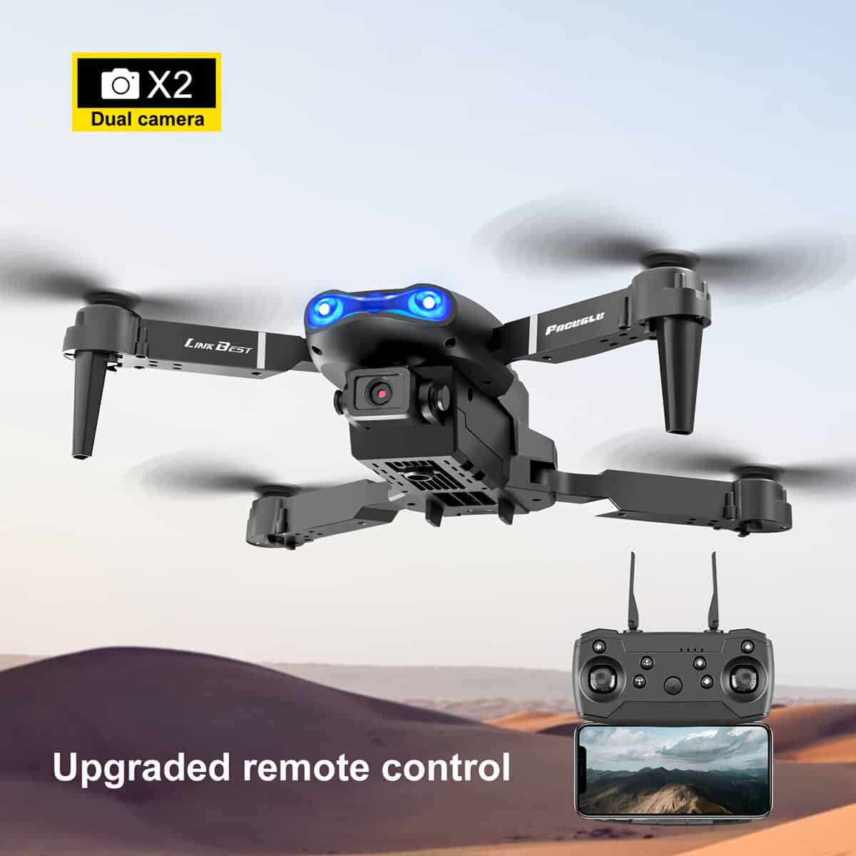 E99 Dual Camera Mini Drone for Beginners