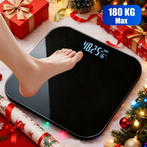 High Precision Digital Bathroom Scale with LED Display