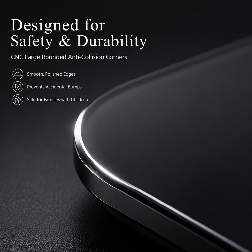 High Precision Digital Bathroom Scale with LED Display