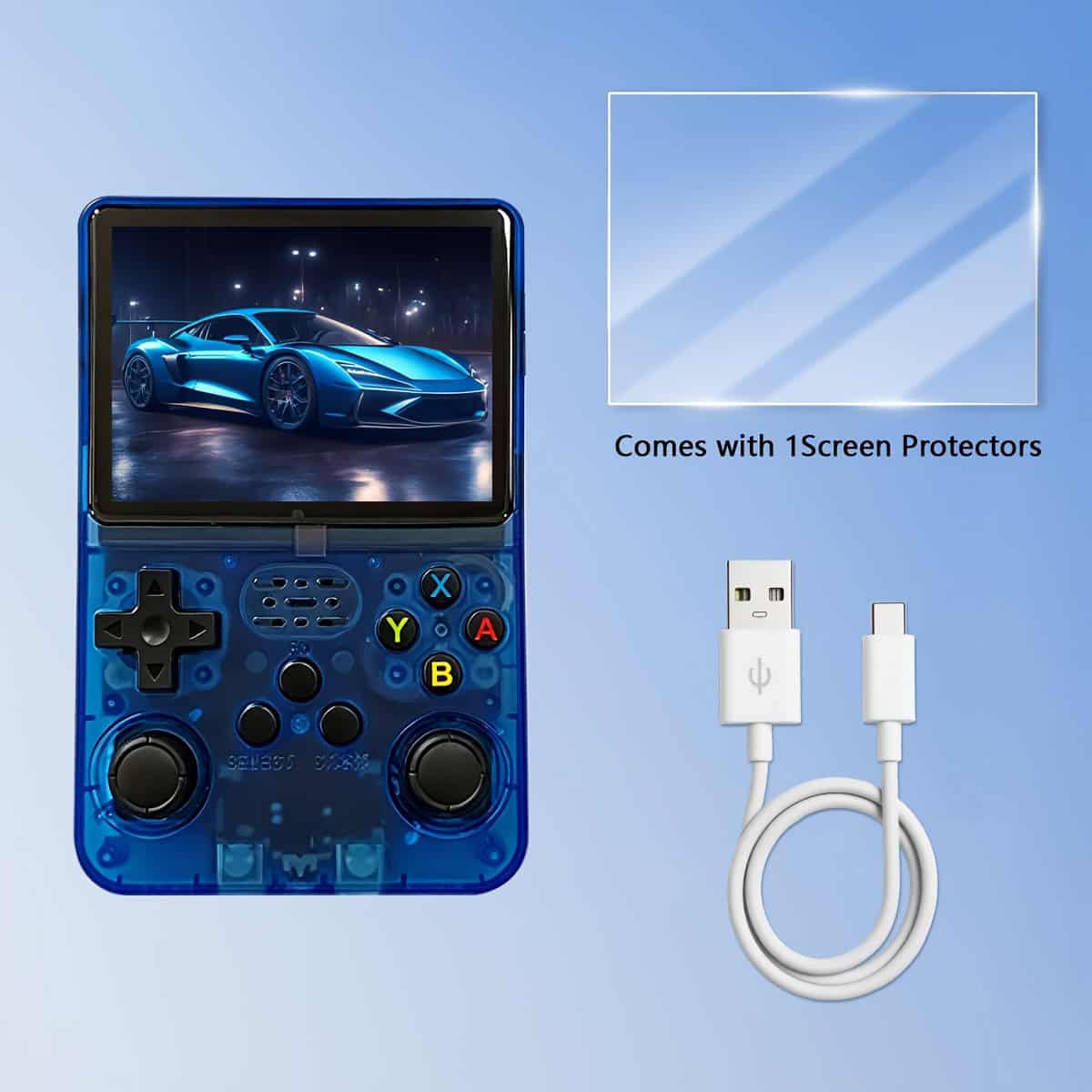 Retro Handheld Game Console 3.5" Screen 64GB Storage