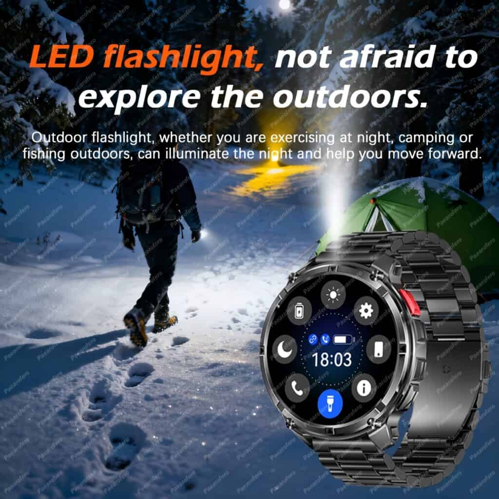 Men's Smartwatch 1.7" HD Display with Bluetooth Calling