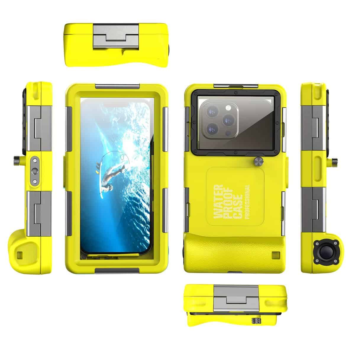 2-Pack Waterproof Phone Pouch for Swimming and Diving