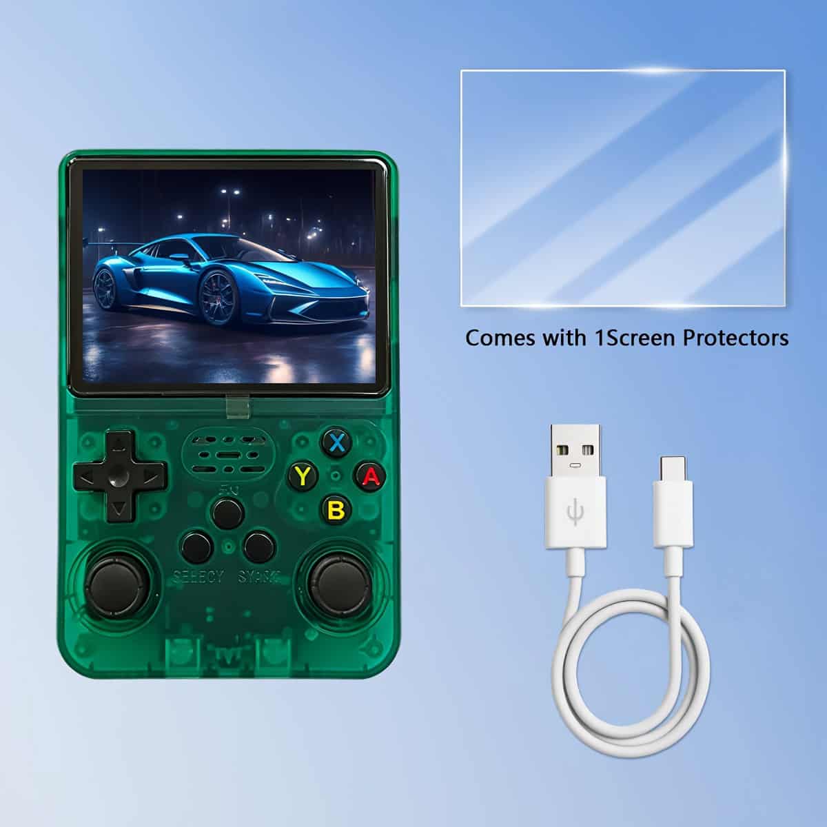 Retro Handheld Game Console 3.5" Screen 64GB Storage