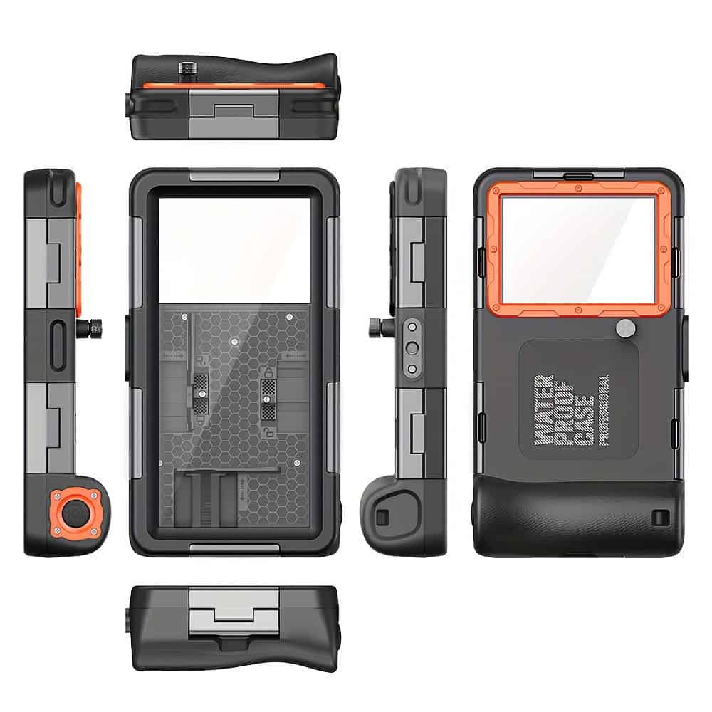 2-Pack Waterproof Phone Pouch for Swimming and Diving