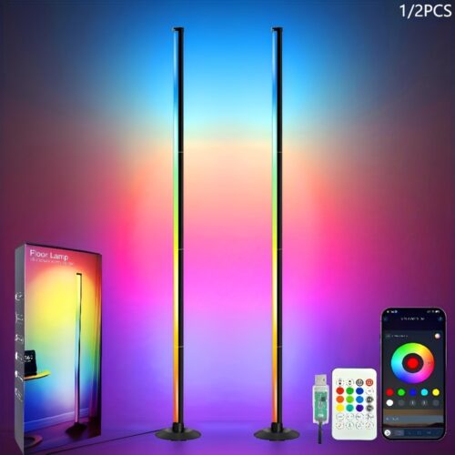 Smart RGB LED Floor Lamp with App Remote Control