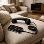 Retro Phone Handset USB-C for Smartphones and Tablets