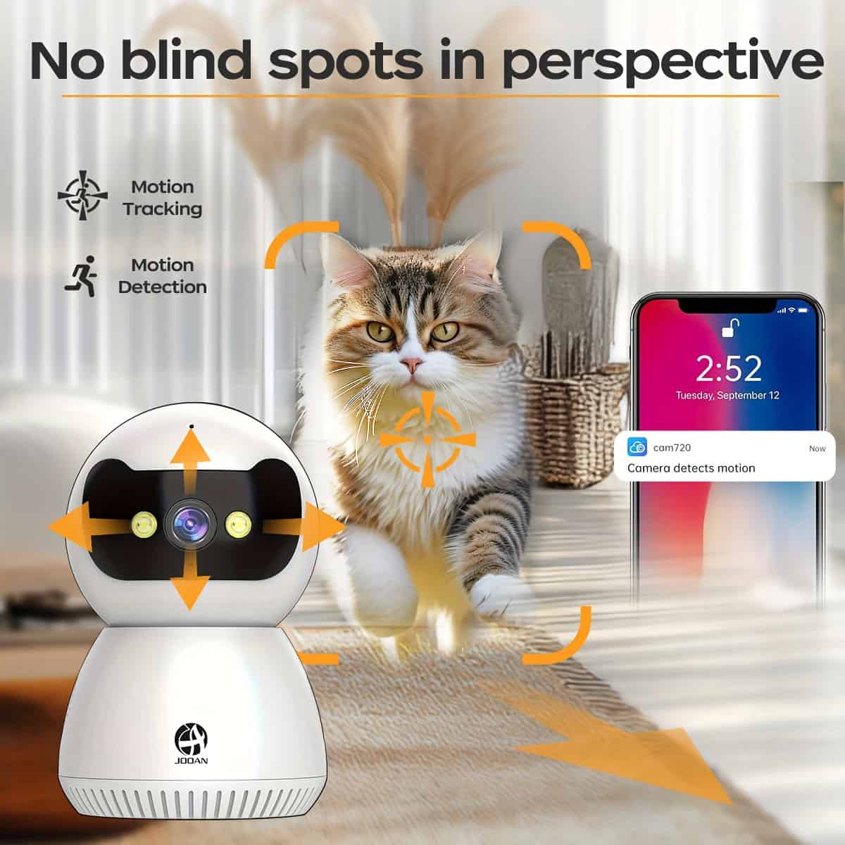1080P Full HD WiFi Security Camera with Night Vision
