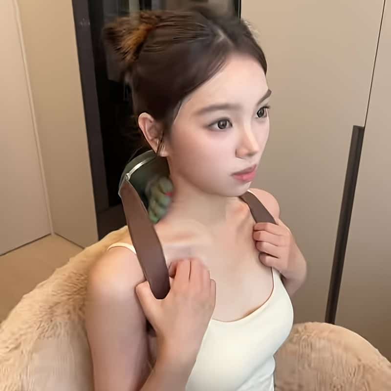 USB Rechargeable Deep Tissue Massager for Neck and Back
