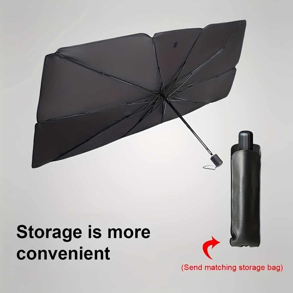Car Windshield Sunshade Umbrella for Heat and UV Protection