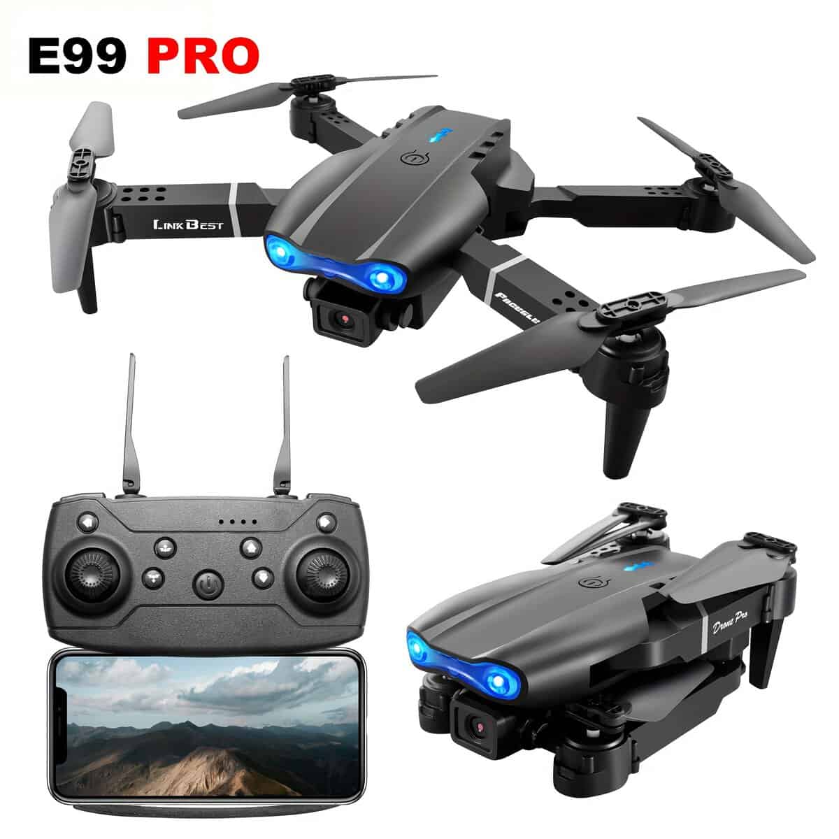 E99 Dual Camera Mini Drone for Beginners
