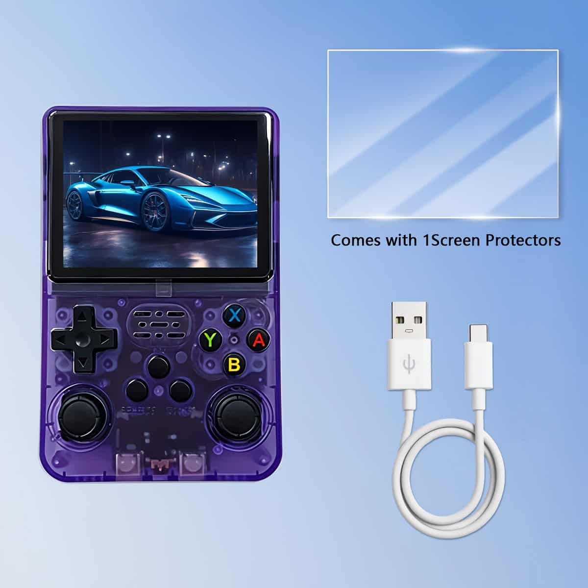 Retro Handheld Game Console 3.5" Screen 64GB Storage