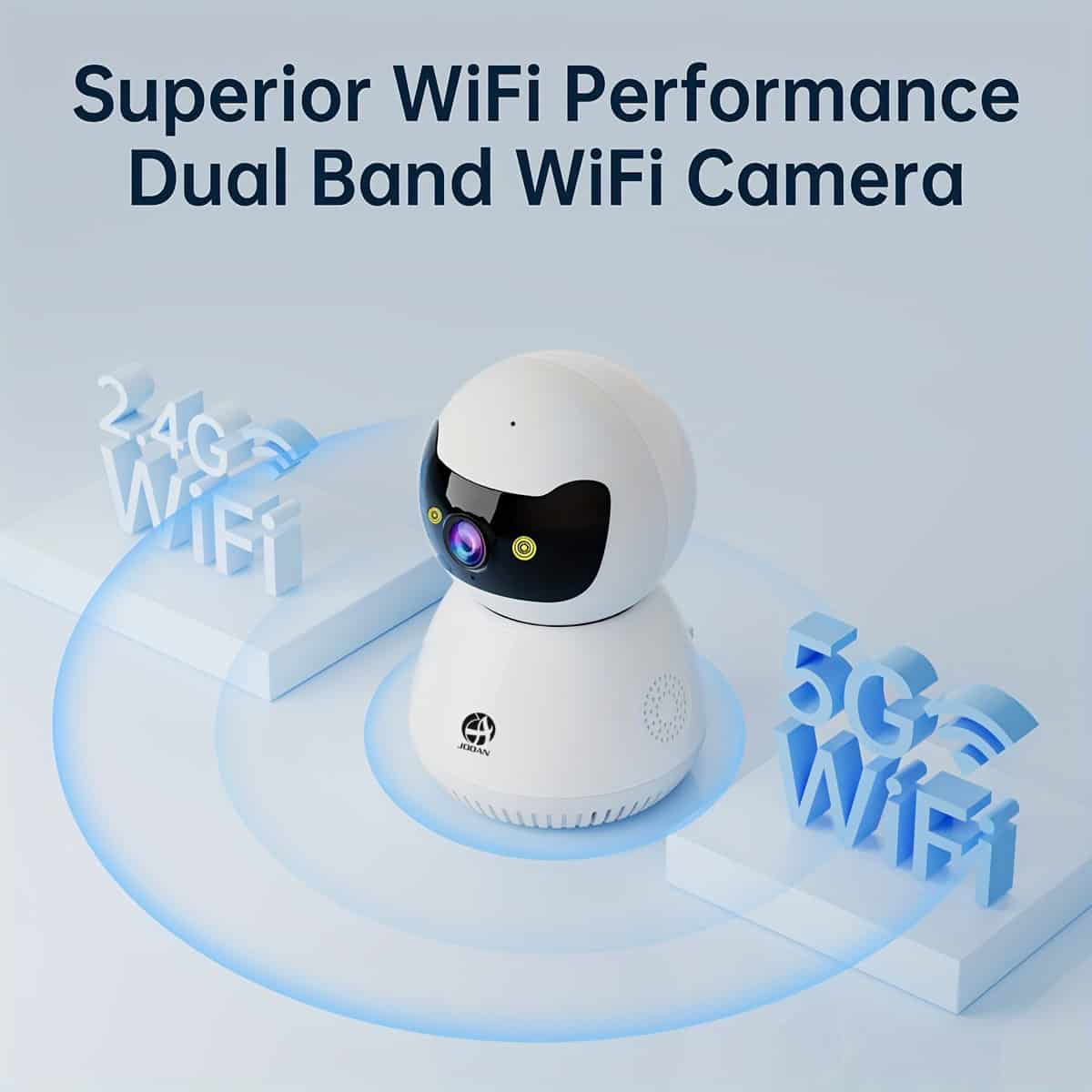 1080P Full HD WiFi Security Camera with Night Vision