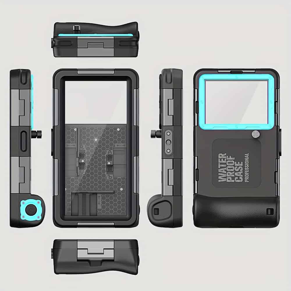 2-Pack Waterproof Phone Pouch for Swimming and Diving