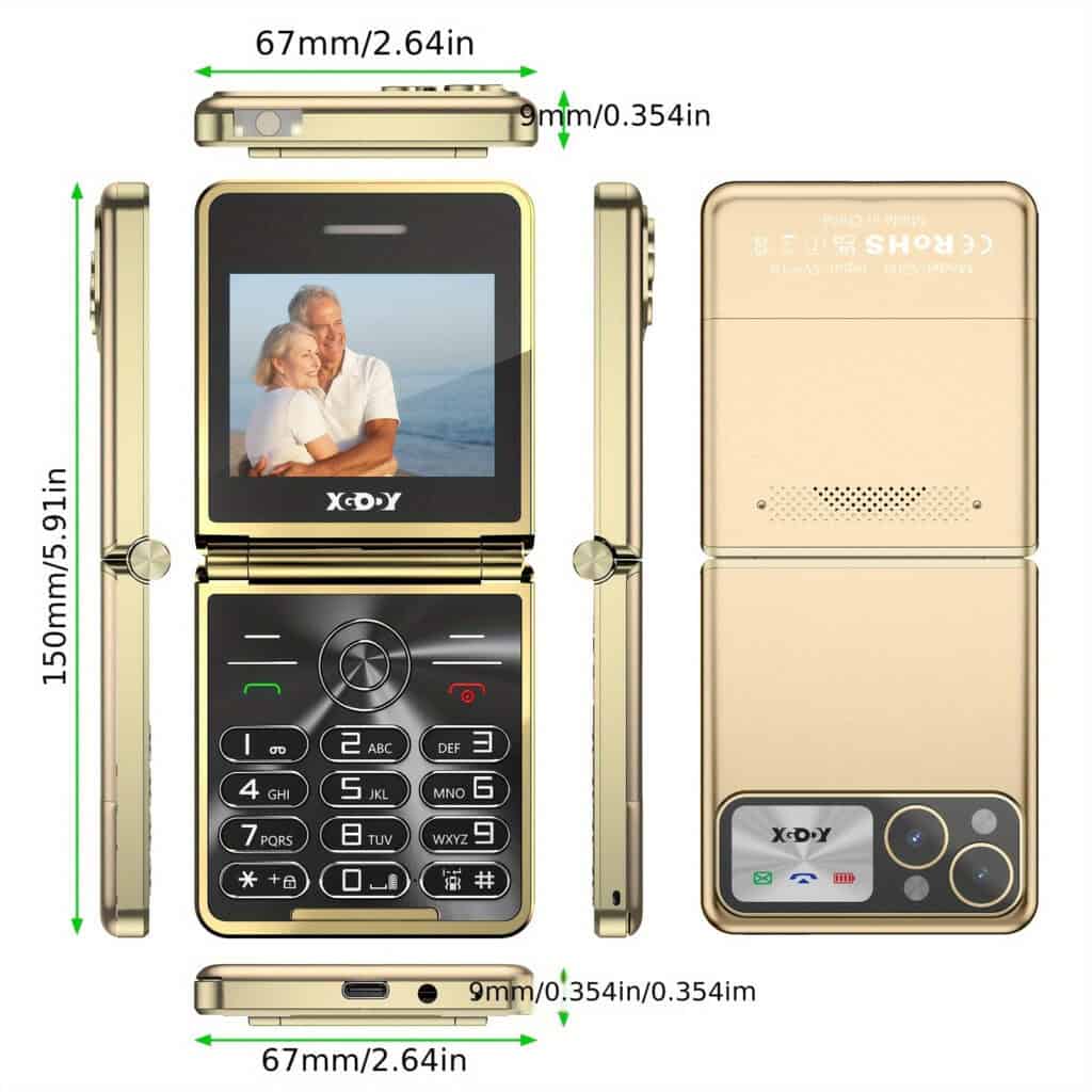 XGODY S200 Senior Mobile Phone with Large Buttons