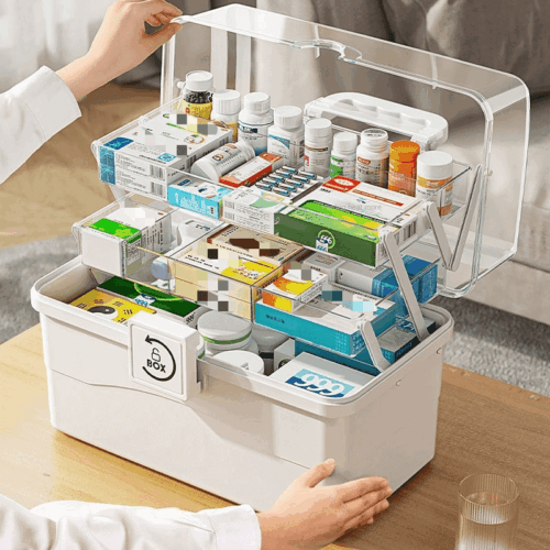 Large Capacity Household Medicine Storage Box
