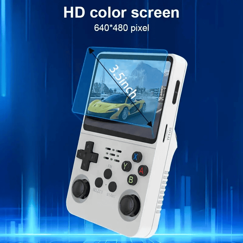 Retro Handheld Game Console 3.5" Screen 64GB Storage