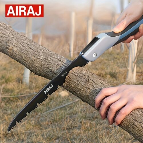 Industrial Folding Hand Saw for Camping, Gardening & Outdoor Use